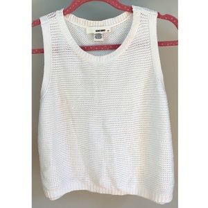 Cotton, Sweater Tank Top☁️